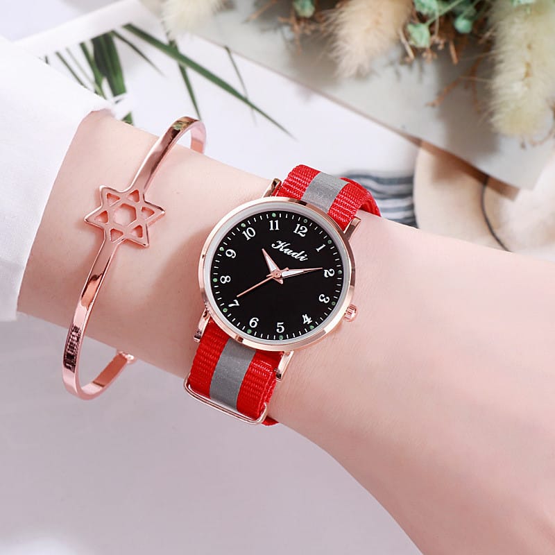 1621237222611jpg Luminous Starry Sky Watch Ladies Casual Rainbow Canvas - Image 1