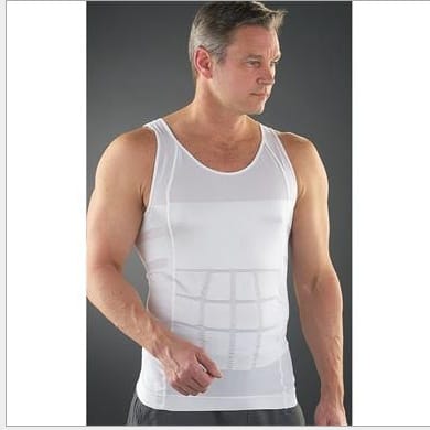1623140689188jpg Men's Slim Tummy Belly Body Shaper Compression Trainer Vest Underwear Shapewear - Image 1