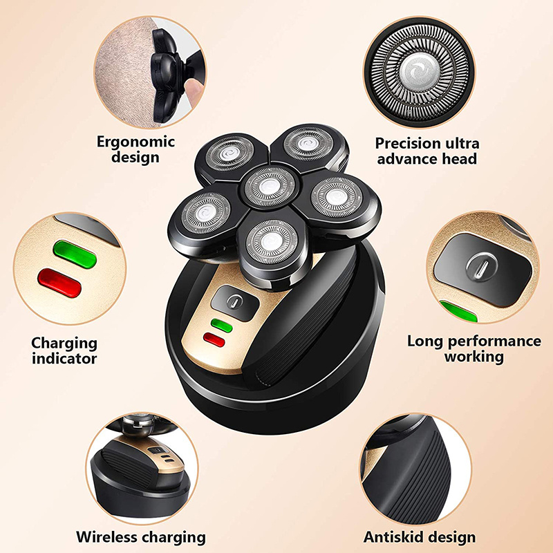 756325f6-82dc-4d87-969d-2bd23a02a285.jpg 5 In 1 Multifunctional Electric Shaver 5 Blade Razor For Men Shaved Head Rechargeable Shaving Machine Beard Nose Hair Trimmer - Image 1