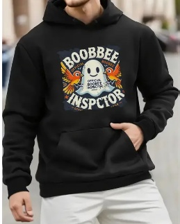 Men's Polyester Hoodie - M