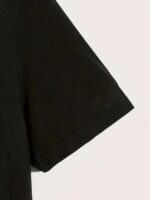 Flame Buddha Acid-Washed Drop‑Shoulder T-shirt – Fiery Monk Graphic T-shirt - Image 5