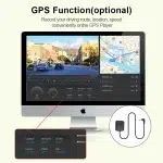 YANACE 4K Car DVR 12 Inch Touch IPS Sony 415 Park RearView Mirror Support Black Box Rear View Camera Dashcam Car Video Recorder - Image 13