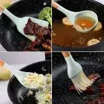 12PCS Food Grade Silicone Kitchen Cookware Utensils Turner Spatula Measuring Spoon Practical Cooking Tool Kitchenware Set - Image 18