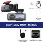 Dash Cam Dual Lens 4K UHD Recording Car Camera DVR Night Vision Video Recorder Built-In Wi-Fi Support GPS 24H Parking - Image 8