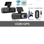 UHD 4K Dash Cam Dual Lens Driving Recorder Car DVR 1080P Rear Lens Camera Built-In WiFi GPS 24-Hour Parking Monitoring Black Box - Image 7