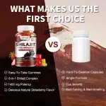 Shilajit Gummies - Energy Boost, Help with Muscle Recovery, Reduce Fatigue, Improves Memory and Concentration - 60 Gummies - Image 6