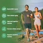 Nicotinamide Riboside + Resveratrol - Quercetin, High Purity NAD Supplement - 80 Capsules - Image 4