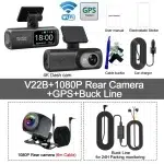 UHD 4K Dash Cam Dual Lens Driving Recorder Car DVR 1080P Rear Lens Camera Built-In WiFi GPS 24-Hour Parking Monitoring Black Box - Image 12