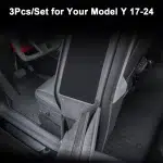 Hawknavi TPE Foot Pads for Tesla Model Y Waterproof Floor Mats Non-slip Model Y Car Interior Accessories - Image 4