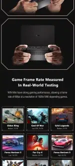 New! GPD WIN Mini AMD 7840U 7Inch Handheld GamePad Tablet 64GB RAM 2TB ROM Pocket Mini PC Laptop Game Player Console - Image 12
