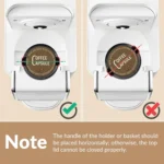 Coffee Maker Mini Single Serve Coffee Machine Compatible with K Cup Capsule, Ground Coffee, Loose Tea, Small Coffee Pot For Home - Image 15