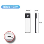 Motion Sensor Night Light USB Rechargeable Wireless Lamp Under Cabinet Led Lights for Kitchen Cabinet Bedroom Wardrobe Lighting - Image 16