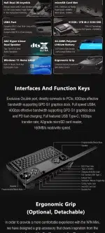 New! GPD WIN Mini AMD 7840U 7Inch Handheld GamePad Tablet 64GB RAM 2TB ROM Pocket Mini PC Laptop Game Player Console - Image 10