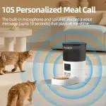 ROJECO Automatic Cat Feeder With Camera Video Cat Food Dispenser Pet Smart Voice Recorder Remote Control Auto Feeder For Cat Dog - Image 3