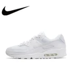 Nike black and gray color scheme AIR MAX 90 men's low-top sneakers non-slip wear casual running shoes - Image 12