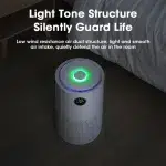 10000mAh Home Air Purifier HEPA Filter PM 2.5 H13 HEPA Remove Rechargeable Kitchen Bedroom Smoke Odor Air Cleaner Aroma Diffuser - Image 5