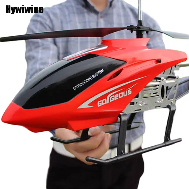 S921dec2e3e7541b5881a18d346a41c16W.webp Rc Helicopter With Remote Control Extra Durable Big Plane Toy For Kids Drone Model Outdoor 3.5CH 80cm Aircraft Large Helicoptero - Image 1