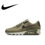 Nike black and gray color scheme AIR MAX 90 men's low-top sneakers non-slip wear casual running shoes - Image 25