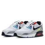 Nike Air Max 90 exceed retro anti slip, durable, lightweight, low cut casual running shoes for men, white - Image 39