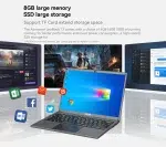 Adreamer Laptop 8GB RAM 1TB SSD Computer 13.3-inch Intel Notebook 2560X1600 Resolution Celeron N4020 Portable Computer - Image 19