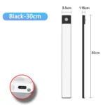 Motion Sensor Night Light USB Rechargeable Wireless Lamp Under Cabinet Led Lights for Kitchen Cabinet Bedroom Wardrobe Lighting - Image 10