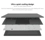 Adreamer Laptop 8GB RAM 1TB SSD Computer 13.3-inch Intel Notebook 2560X1600 Resolution Celeron N4020 Portable Computer - Image 18