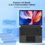 14+14 Inch Dual Screen 2.5K Touchscreen Laptop – Intel N100, 16GB DDR5, Windows 11, Yoga 2-in-1 Notebook - Image 18