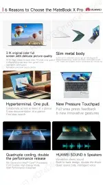 2022 HUAWEI MateBook X Pro  Laptop 14.2 Inch 3.1K Touchscreen Notebook i7-1195G7 16GB 512GB Netbook SSD LPDDR4X  99% New Second - Image 10