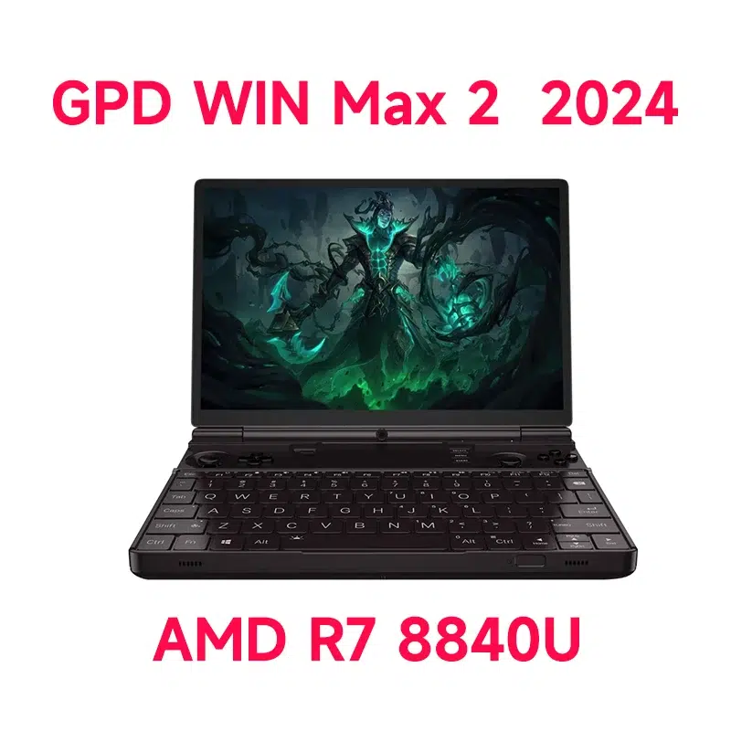 Sde7223255376498295354d4bcf9ef08fu-1.webp GPD WIN Max 2 10.1-inch Pocket Gaming PC Laptop 2024 AMD Ryzen 7 8840U 32GB/64GB RAM,2TB SSD Windows 11 System DDR5 PC Laptop - Image 1