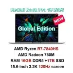 Xiaomi Laptop 2023 Redmi Book Pro 15 Ryzen R5-7640HS/R7-7840HS AMD 780M/760M 16G RAM 512G/1T 15.6Inch 3.2K 120Hz  Mi Notebook - Image 10