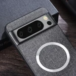 for Magsafe Fabric Cloth Case for Google Pixel 9 8 7 6 10 Pro XL 7A 8A 6A Magnetic Wireless Charging Slim Cover for Pixel 9Pro - Image 19