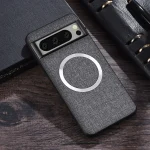 for Magsafe Fabric Cloth Case for Google Pixel 9 8 7 6 10 Pro XL 7A 8A 6A Magnetic Wireless Charging Slim Cover for Pixel 9Pro - Image 10