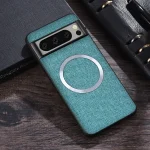 for Magsafe Fabric Cloth Case for Google Pixel 9 8 7 6 10 Pro XL 7A 8A 6A Magnetic Wireless Charging Slim Cover for Pixel 9Pro - Image 7