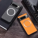 for Magsafe Fabric Cloth Case for Google Pixel 9 8 7 6 10 Pro XL 7A 8A 6A Magnetic Wireless Charging Slim Cover for Pixel 9Pro - Image 4
