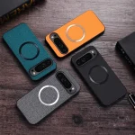 for Magsafe Fabric Cloth Case for Google Pixel 9 8 7 6 10 Pro XL 7A 8A 6A Magnetic Wireless Charging Slim Cover for Pixel 9Pro - Image 6